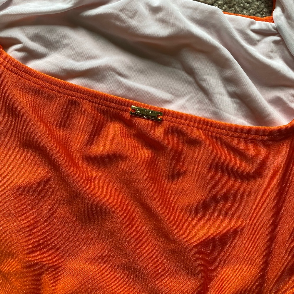 NWT PatBo One Piece Cutout Orange Crush Swimsuit - Picture 8 of 8